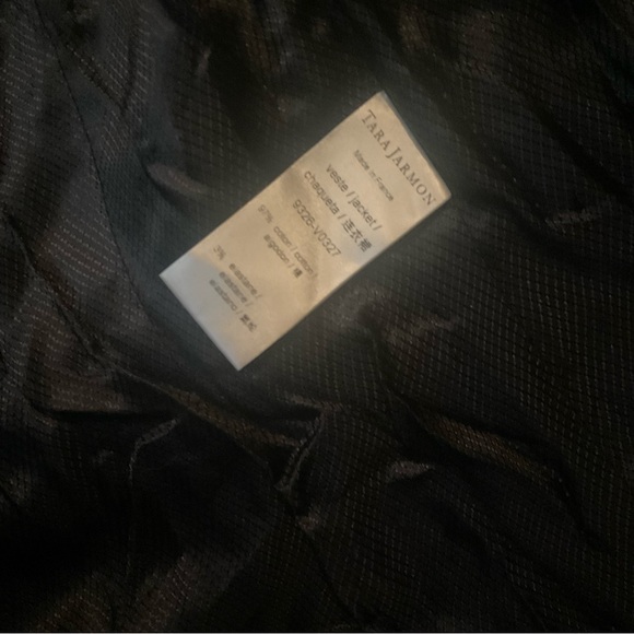 “TAMARA JARMON” DESIGNER Midnight Blue Velvet Blazer. - Picture 12 of 13